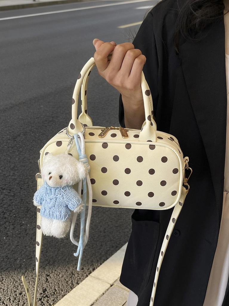 2026 Korean Style Polka Dot Handbag – Trendy, Sweet, High-Value Crossbody & Shoulder Bag