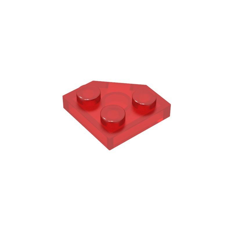 20pcs MOC Parts 26601 Wedge Plate 2x2 Cut Corner mattoni compatibili DIY Assmble Building Blocks particelle Kid Puzzle giocattol