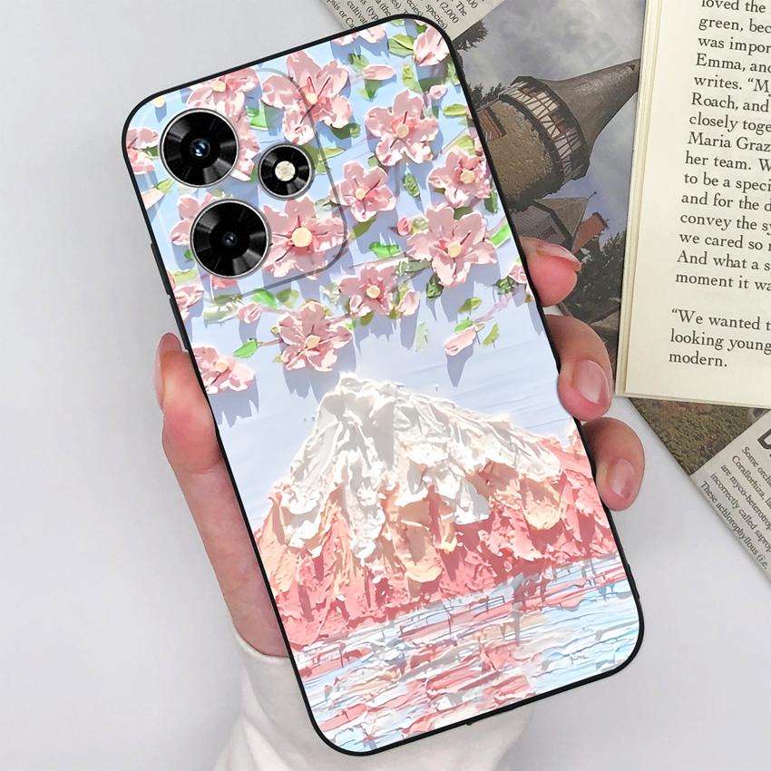 For Infinix Hot 30 20 12 11 Play 30i 20i 20S 12i 11S Phone Covers Cute Couple Piggy Patterns Matte Silicone Fashion Cases For Infinix Cellphone Caisng