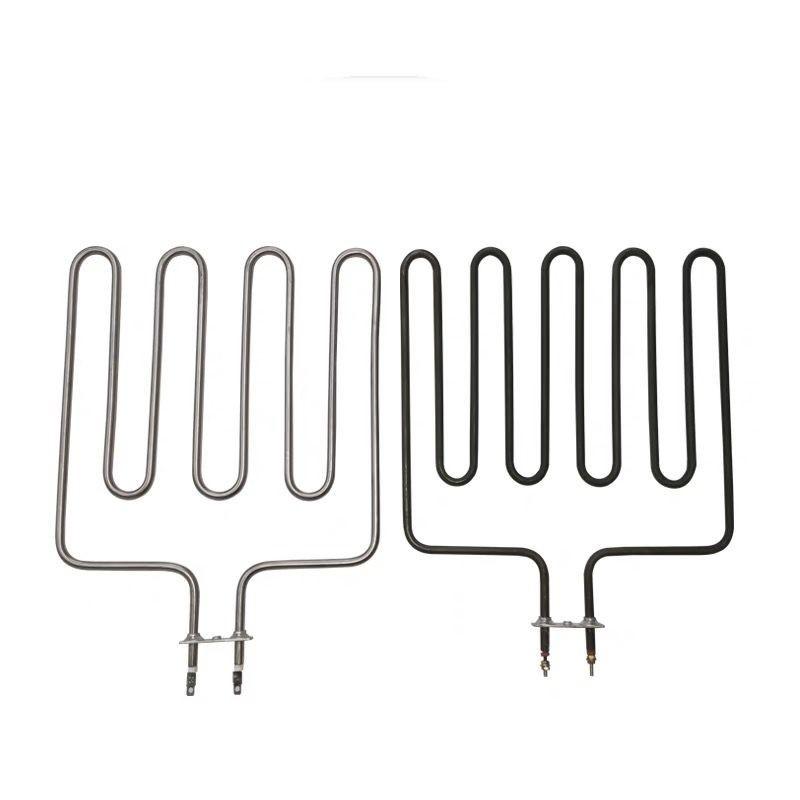 1PC 220v 1500w 2000w Electric Tubular Heating Element Sauna Stove Oven Air Heating Element Baking Heater Tube SS304