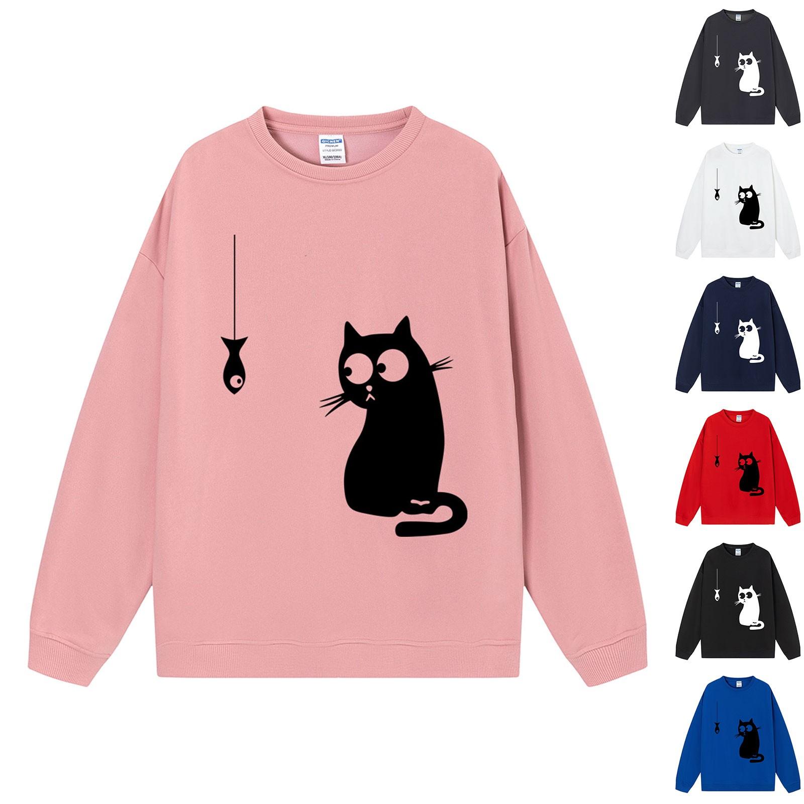 

Женский пуловер с принтом, толстовка с круглым вырезом, заниженным плечом, топ с длинными рукавами