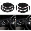 Acouto Carbon Fiber Door Air Vent Trim for 350z 2006-2009 Car Interior Door Air Condition Outlet Vent Trim Cover Decoration Accessories
