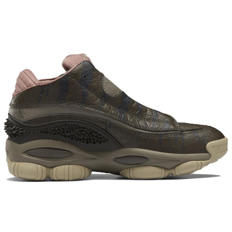 Jurassic World x Reebok The Answer DMX Γιγαντοσαύρος Unisex Αθλητικά Παπούτσια Γκρι Πέτρα Βράχος-Πέτρα HQ6276