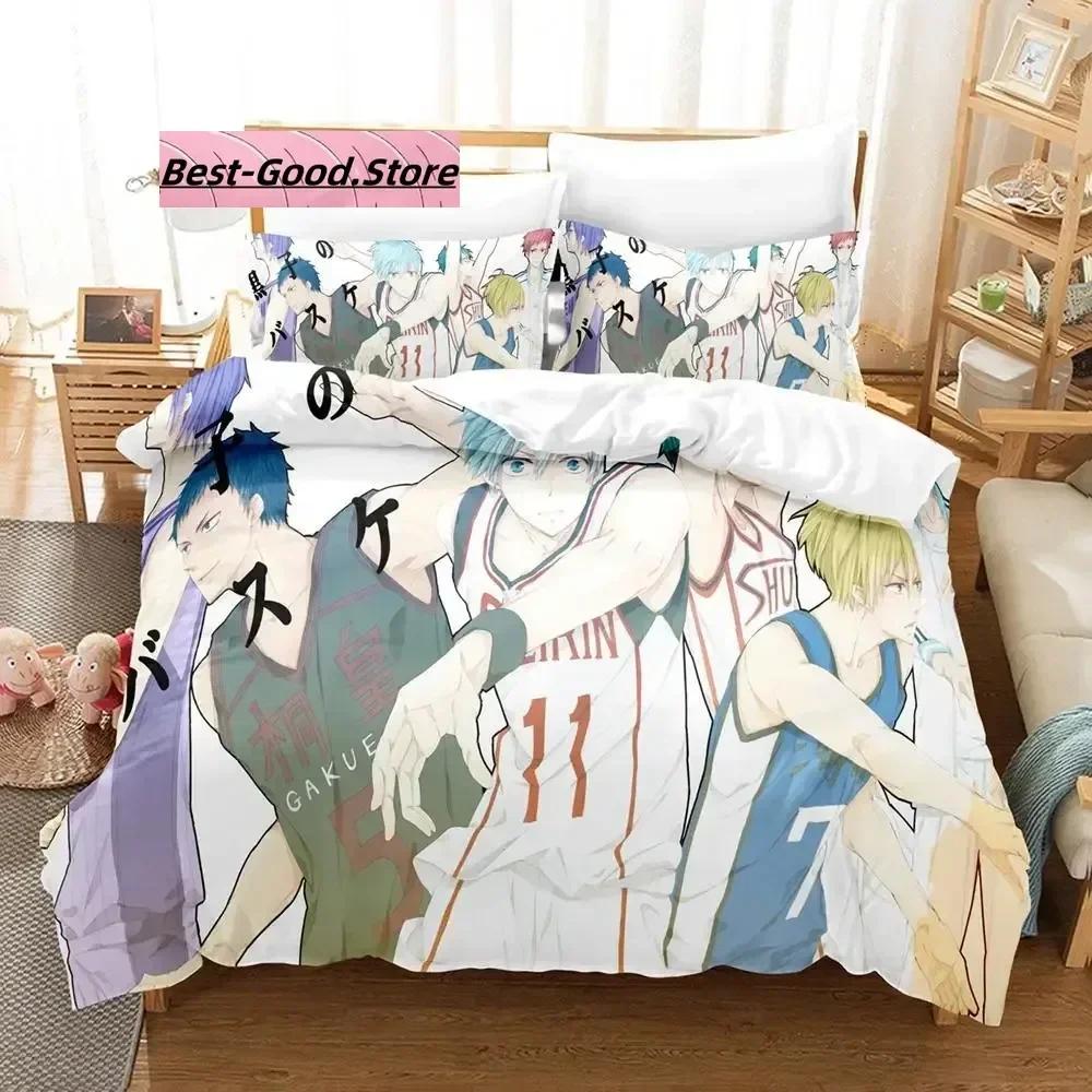 Comforter Kuroko'S Basketball Bedding Set Single Twin Full Queen King Size Bed Set Aldult Kid Bedroom S 3D Print Anime