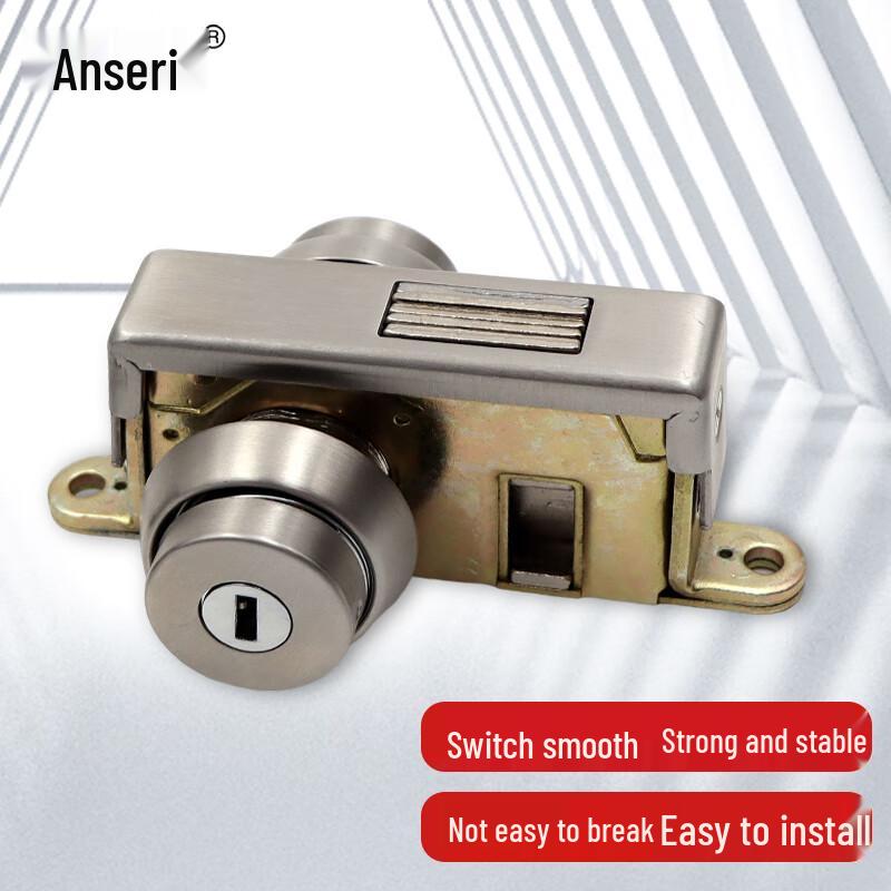 Anshairui Concealed Floor Lock for Framed Glass Doors