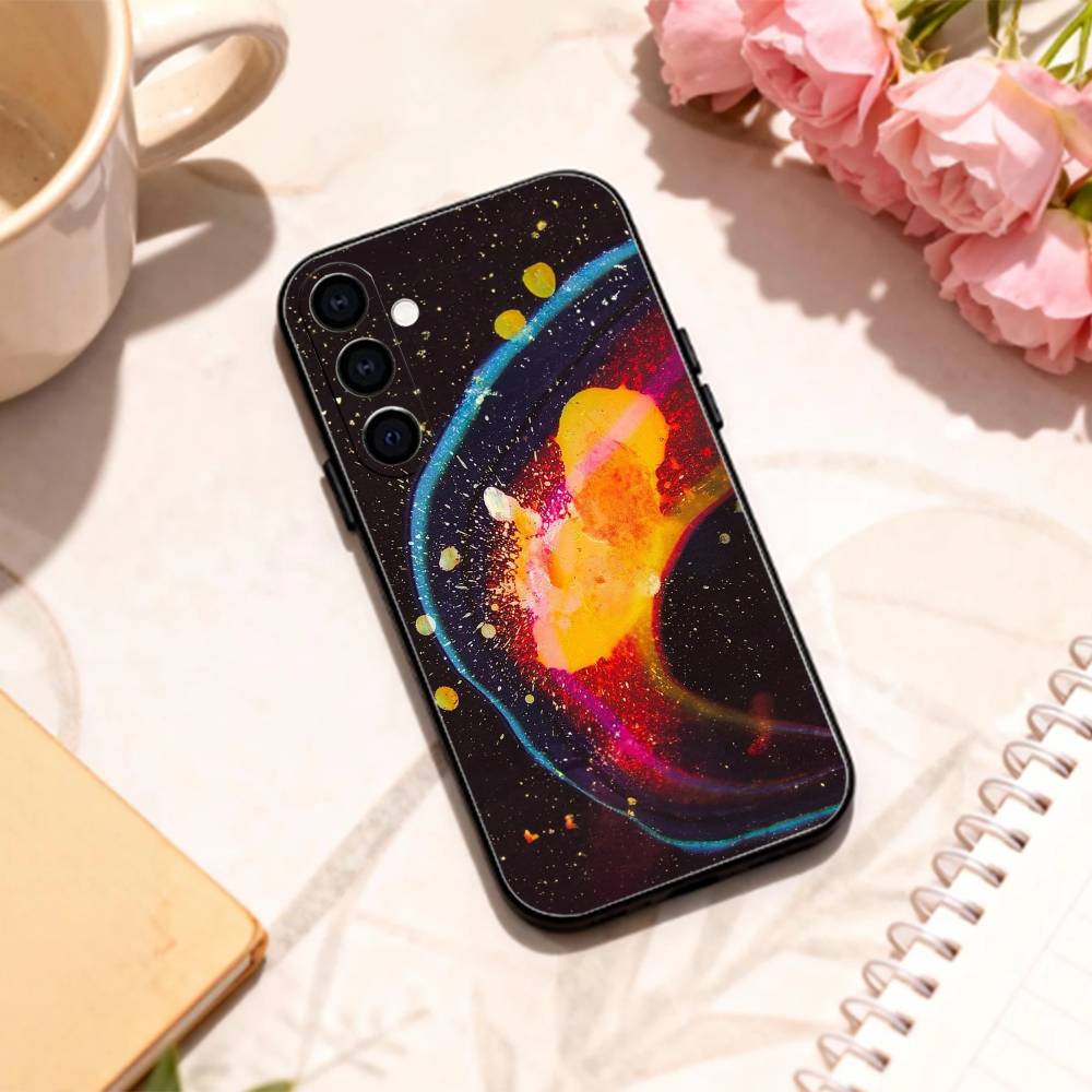 R-Radiohead In Rainbows phone Case For Samsung Galaxy A73,A72,A71,A70,A53,A52,A51,Others Soft Black Shell