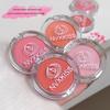 Energetic Girl Natural Matte Blush: Long-Lasting Nude Face Highlighter with Color Payoff.