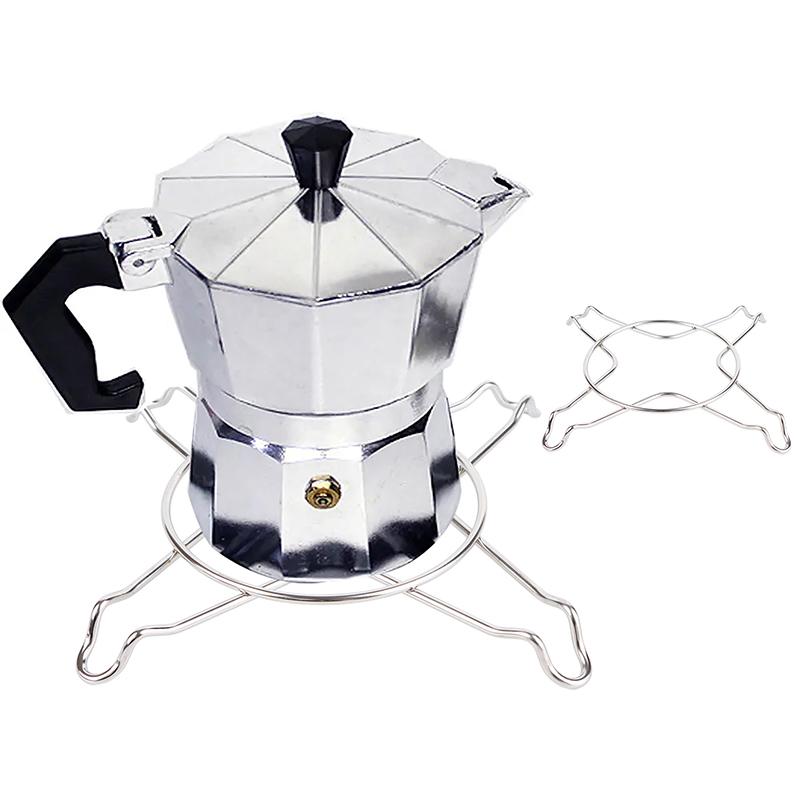 Gas Hob Metal Coffee Pot For Stove 1Pcs Coffee Moka Pot Older Gas - Main Image