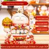 Large Lucky Cat Maneki-neko Ornament Shop Decoration for Home or Cashier Counter Opening Gift