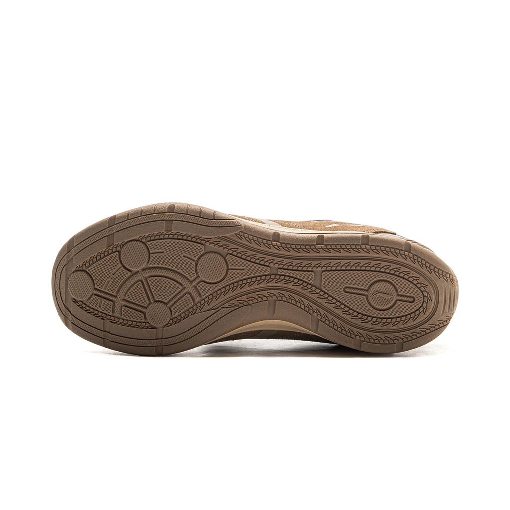 Li Ning Film Pulse Slip Resistant, Abrasion Resistant, Lightweight Low Top Casual Shoes Women's Brown AGLV136-2
