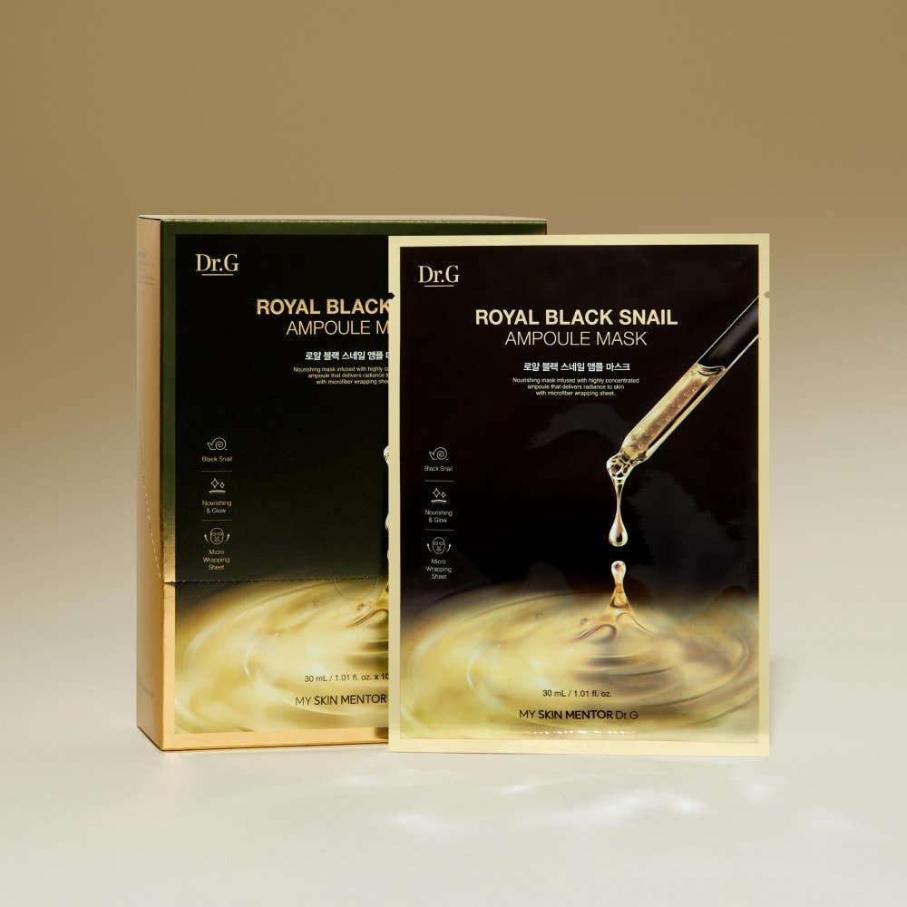 Dr.G Maschera Ampolla Lumaca Nera Reale Rassodante Idratante 30ml x 10 fogli