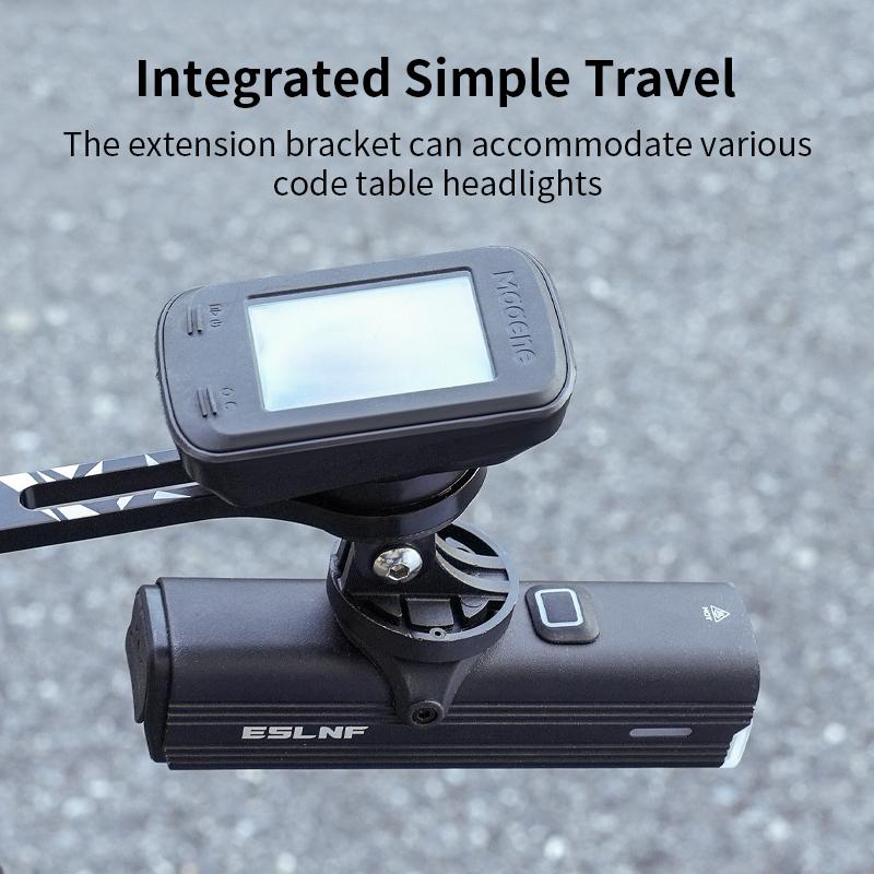 Integrated Cycling Speedometer Odometer Stopwatch GPS Stand Road Bike Handlebar Computer Mount Holder for Garmin / Bryton