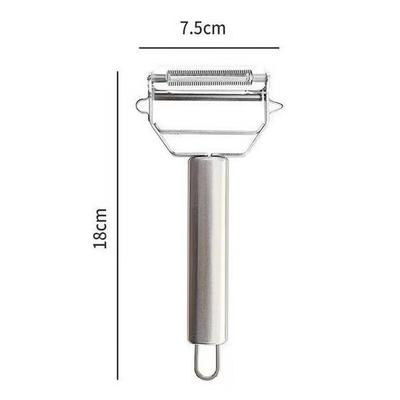 Zhi Shi Multi-functional Stainless Steel Double-Sided Peeler