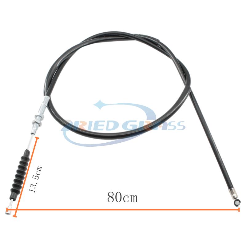 

For motorcycle clutch cable, 13.5cm stroke length, 02 type, 50cc, 70cc, 90cc, 110cc, 125cc, 150cc, 200cc, 250cc 80CM