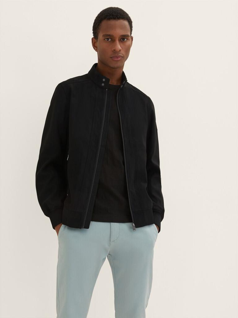 Демисезонная куртка Tom Tailor Jacke mit Stehkragen (1034869) schwarz