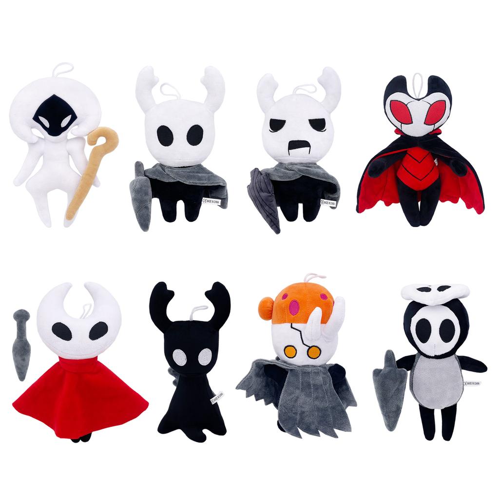 Hollow Knight Silksong Plush Dolls , Soft Stuffed Toys, Kawaii Collectible Characters