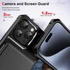 For iPhone 16 15 14 13 12 11 Pro Max XR Wallet Case with Card Slot, Folio Flip RFID Blocking Protective Phone Cover with Stand