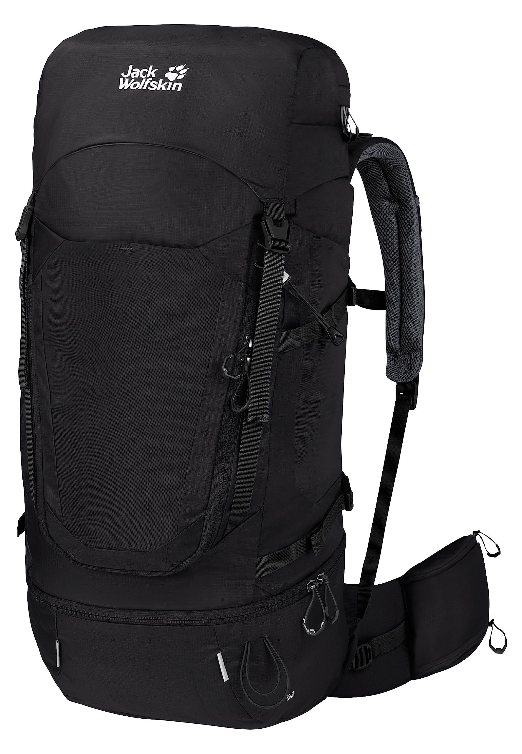 

[Jack Wolfskin] Trekking Backpack 60L (AEROSHAPE System) [2010091 HIGHLAND TRAIL] Multi-functional 6000black