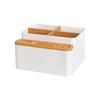Desktop Remote Controller Storage Boxes Office Sundries Organization Bins Home Detachable Partition Cosmetics Jewelry Box