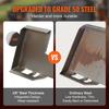 VEVOR 3/8" Skid Steer Attachment Plate, Skid Steer Mount Plate with 2.28" Hitch Receiver, Quick Attachment Loader Plate
