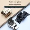Self-Locking Folding Hinge for Coffee or Dining Table: 90° & 180° Right Angle Connector