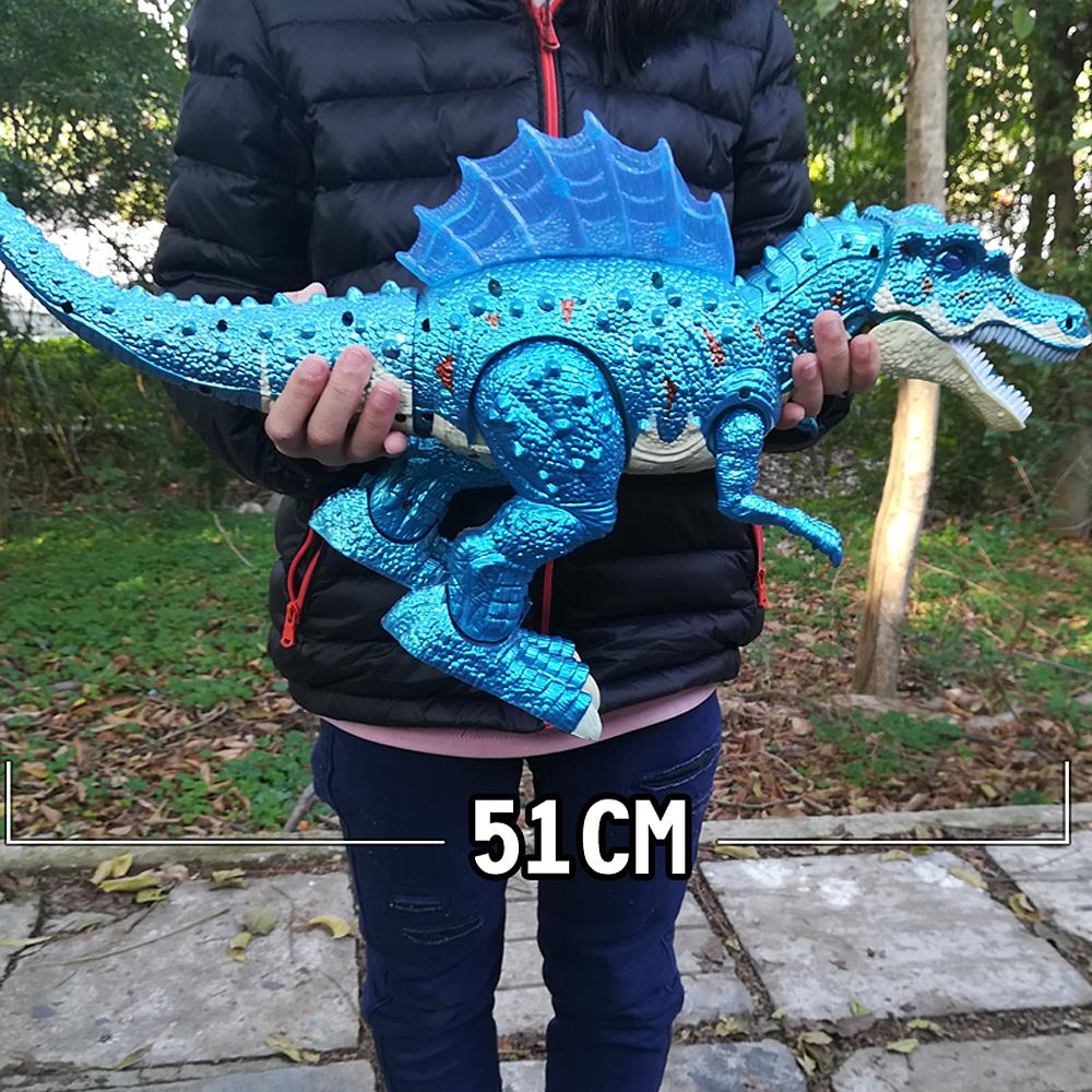 51Cm Superior Quality Large Electric Walking Dinosaur Toy Early Education Educational Toys For Children Kids Toy Boy