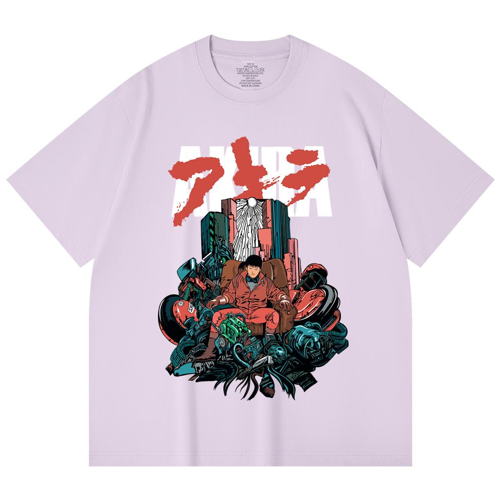 230 Gsm 100% Cotton Akira V1 Print Unisex Heavy Cotton T Shirt