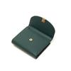 Daks Green Leather Check Flower Design Wallet Dcwa4e307e2