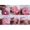 Eyelash Extension Tape Cutter Round/Heart Cutter Dispenser Adhesive Tape Holder Grafting Eyelash Plastic Tapes Cutting