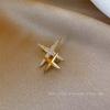 Exquisite Zirconium Starburst Brooch & Lapel Pin for Couples
