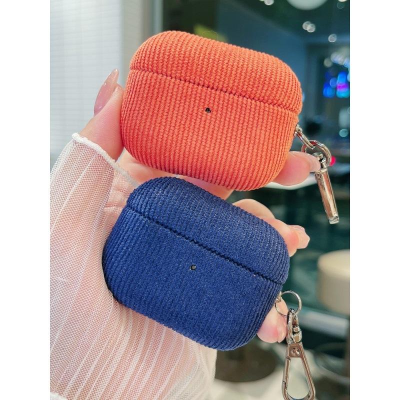 Autumn and Winter Corduroy AirPods 1st Generation Apple Bluetooth Headset Case 1/1st Generation Anti-drop Protective Case Pro1/Pro1 Tide