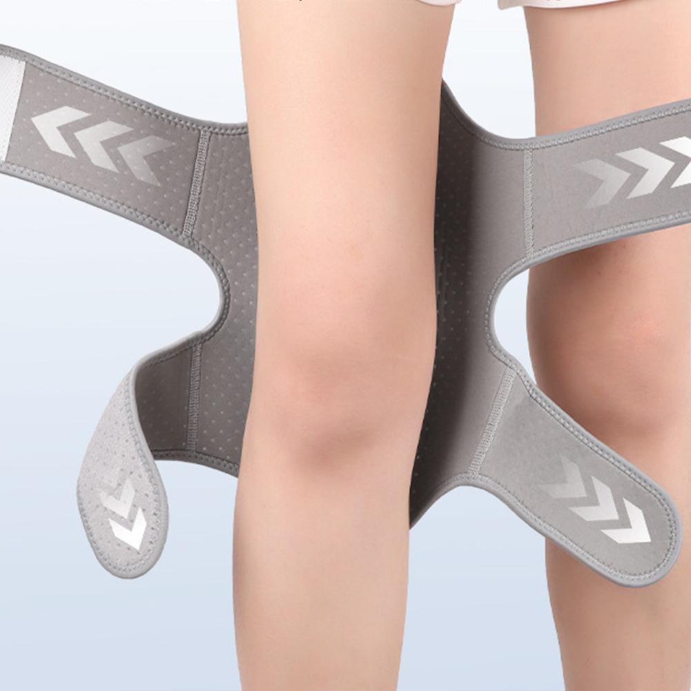 Joint Support Adjustable Knee Booster Brace Breathable Knee Stabilizer Pads for Walking Climbing Squatting