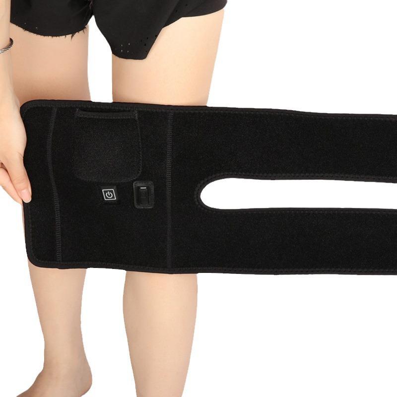 Electric Heating Knee Pads: Winter Joint Warmers with Mugwort Hot Compress for Cold Legs