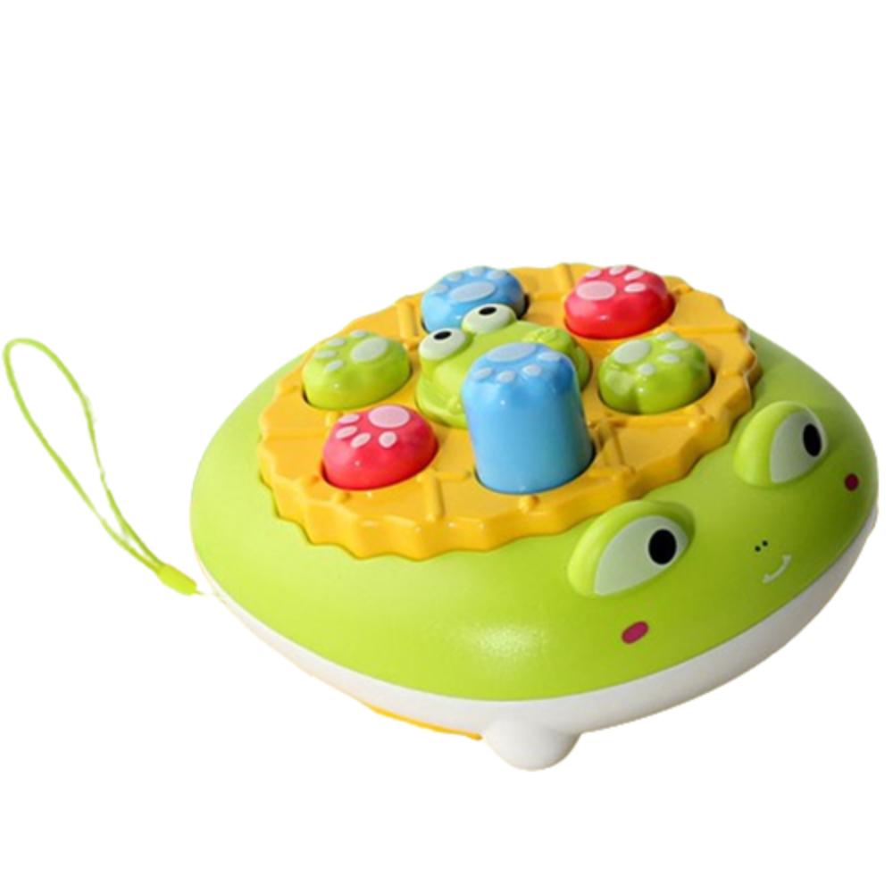 

Frog Fast Push Game Toy White rabbit Handheld Console Toy Whack Mole Game Male and Female Gift Frog