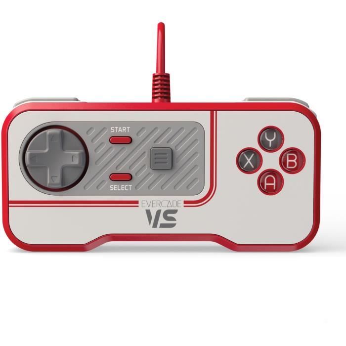 Manette Filaire USB 8 boutons pour Console Evercade VS