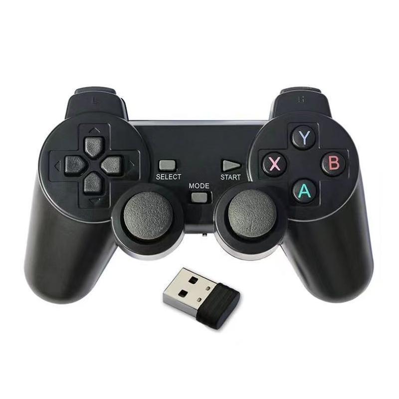 

Беспроводной геймпад 2,4 ГГц, игровой контроллер без задержек, USB-джойстик для игровых приставок M8/M15/M18