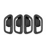 For Honda HR-V HRV -2025 Carbon Fiber Inner Car Door Handle Bowl Cover 4pcs