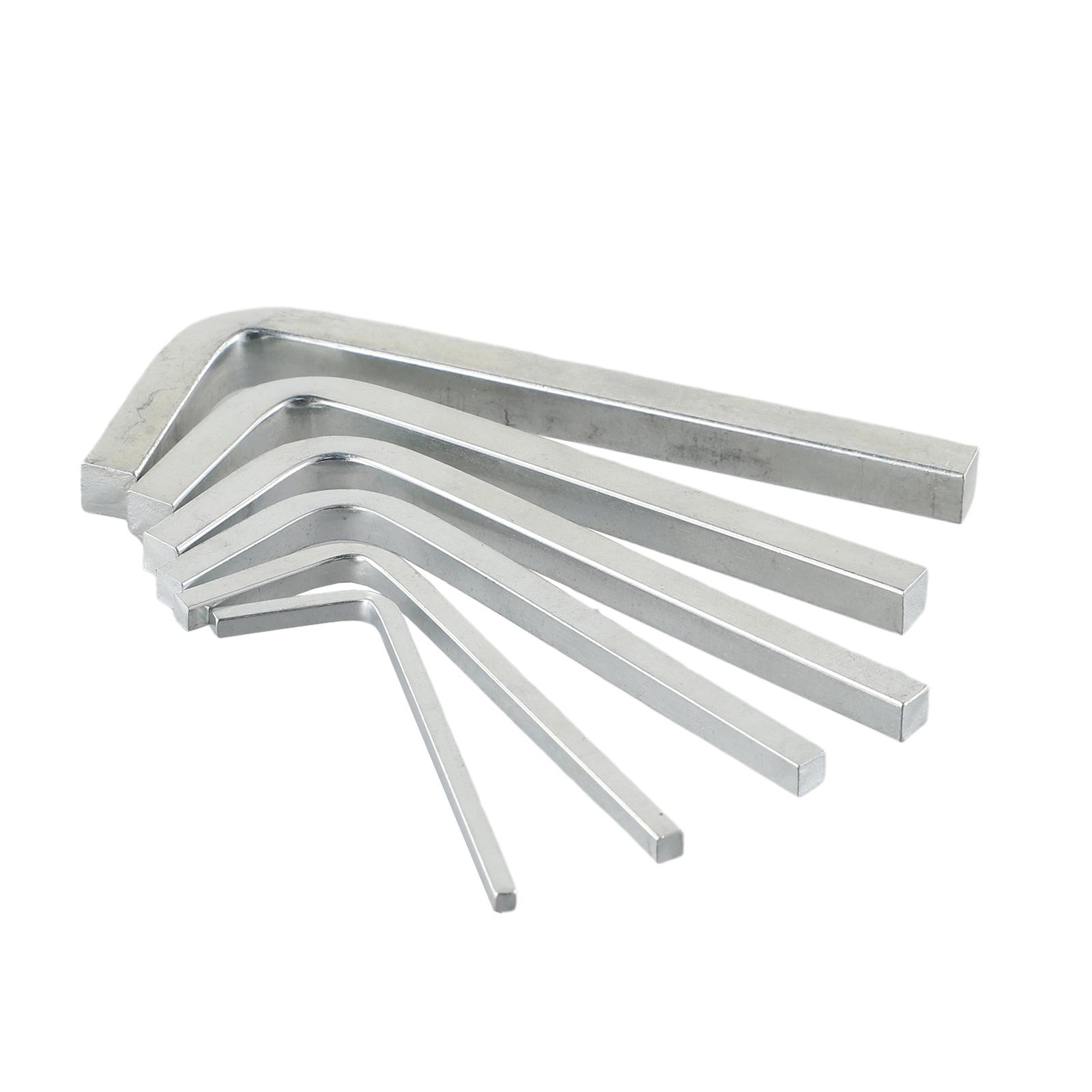 

6Pcs L Shape Square Head Wrench Screwdriver Set with 3 8mm in Size and Square Key for Tightening Square Screws CHINA