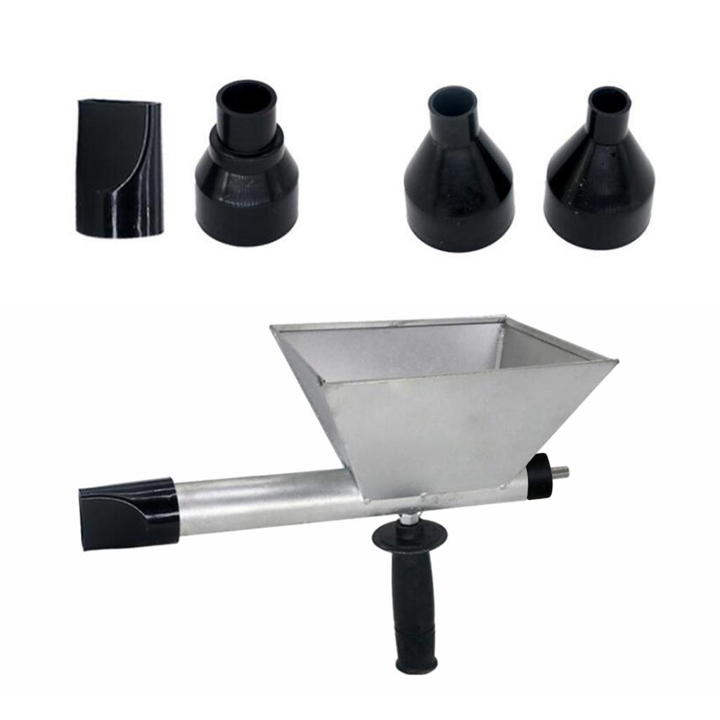 Hand-Held Cement Mortar Sprayer Convenient Removable Nozzle Automatic 1Pcs Non-Rusting Cement Grouting Machine for Outdoor Walls