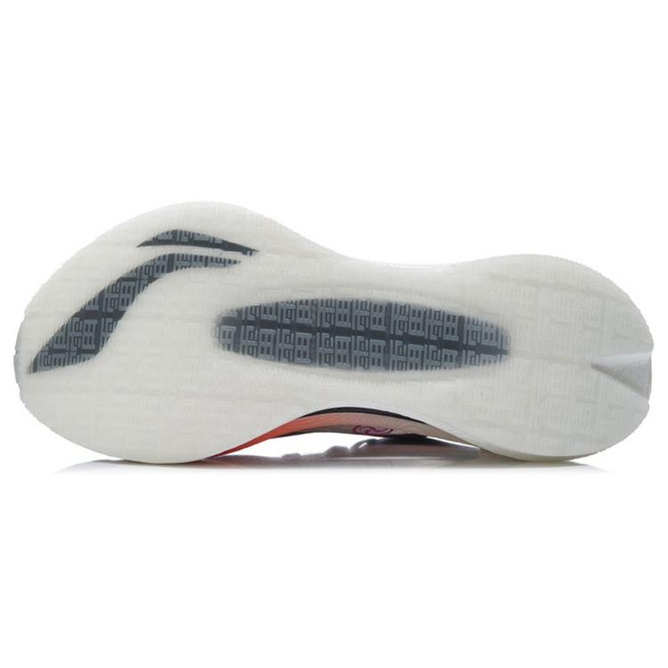 LiNing Jueying  Cushioning Anti-Slip And Wear-Resistant Lightweight Rebound Low-Top Running Shoes Black Purple ARHQ245-7