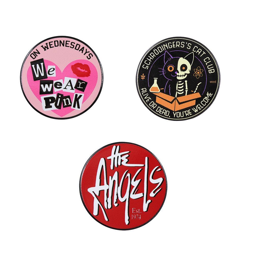 Classic Film & TV Lapel Pin & Brooch: Novelty Backpack Decoration