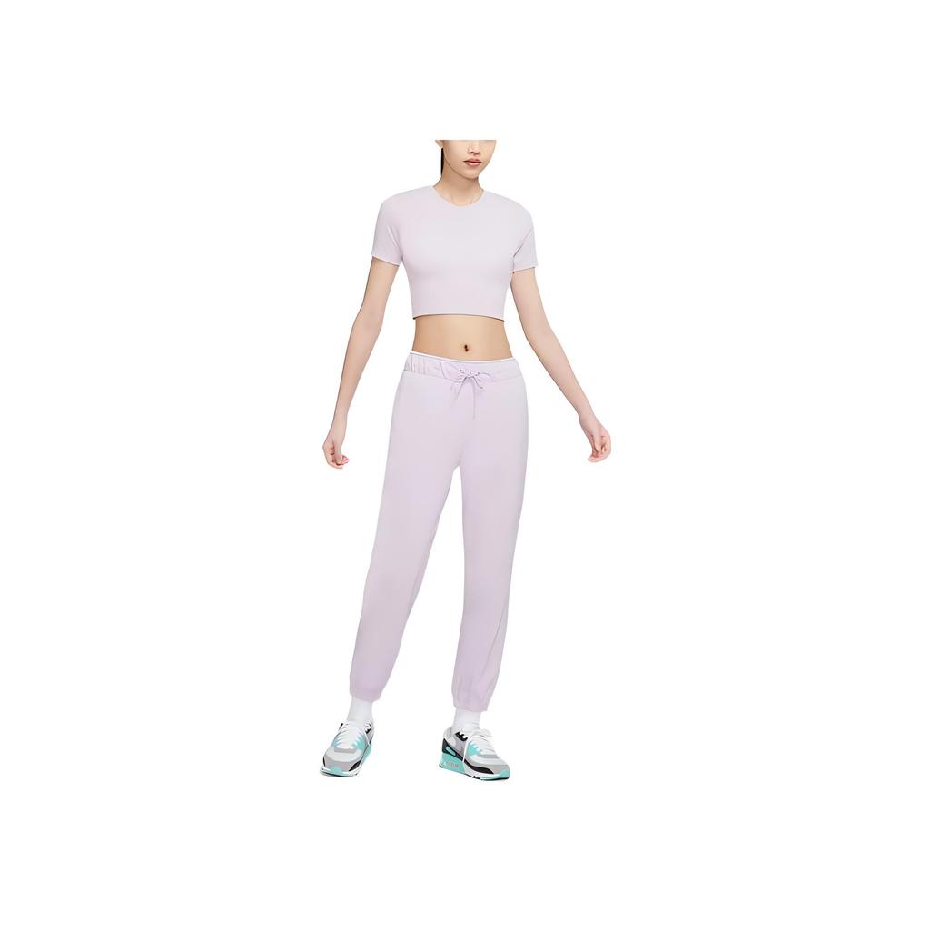 New Nike Sportswear Essentials Series Crop Tops Women's Purple DD1329-530