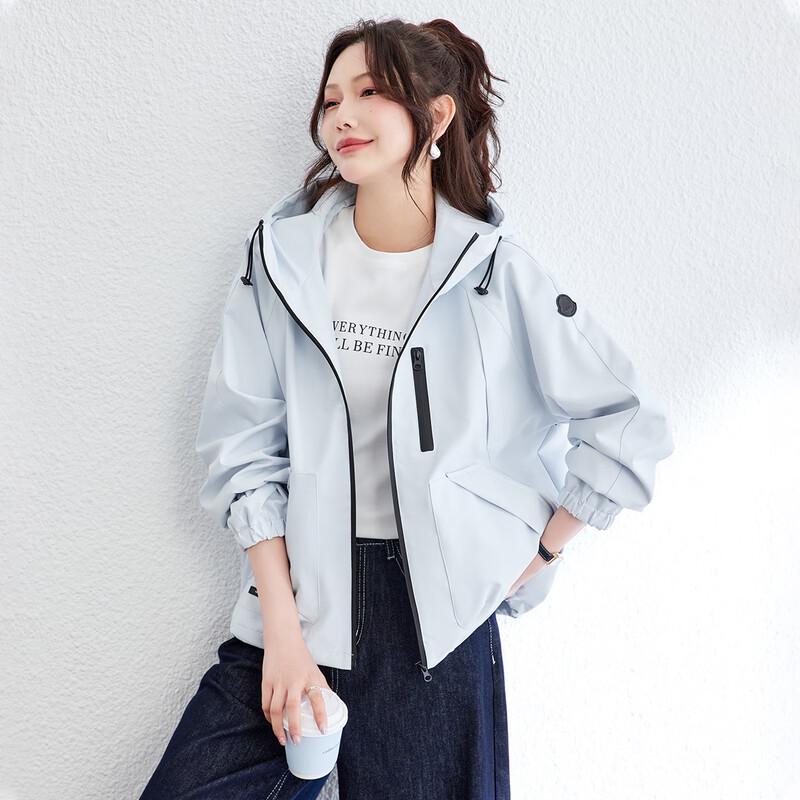 Женская повседневная куртка с капюшоном TERRE BLEUE