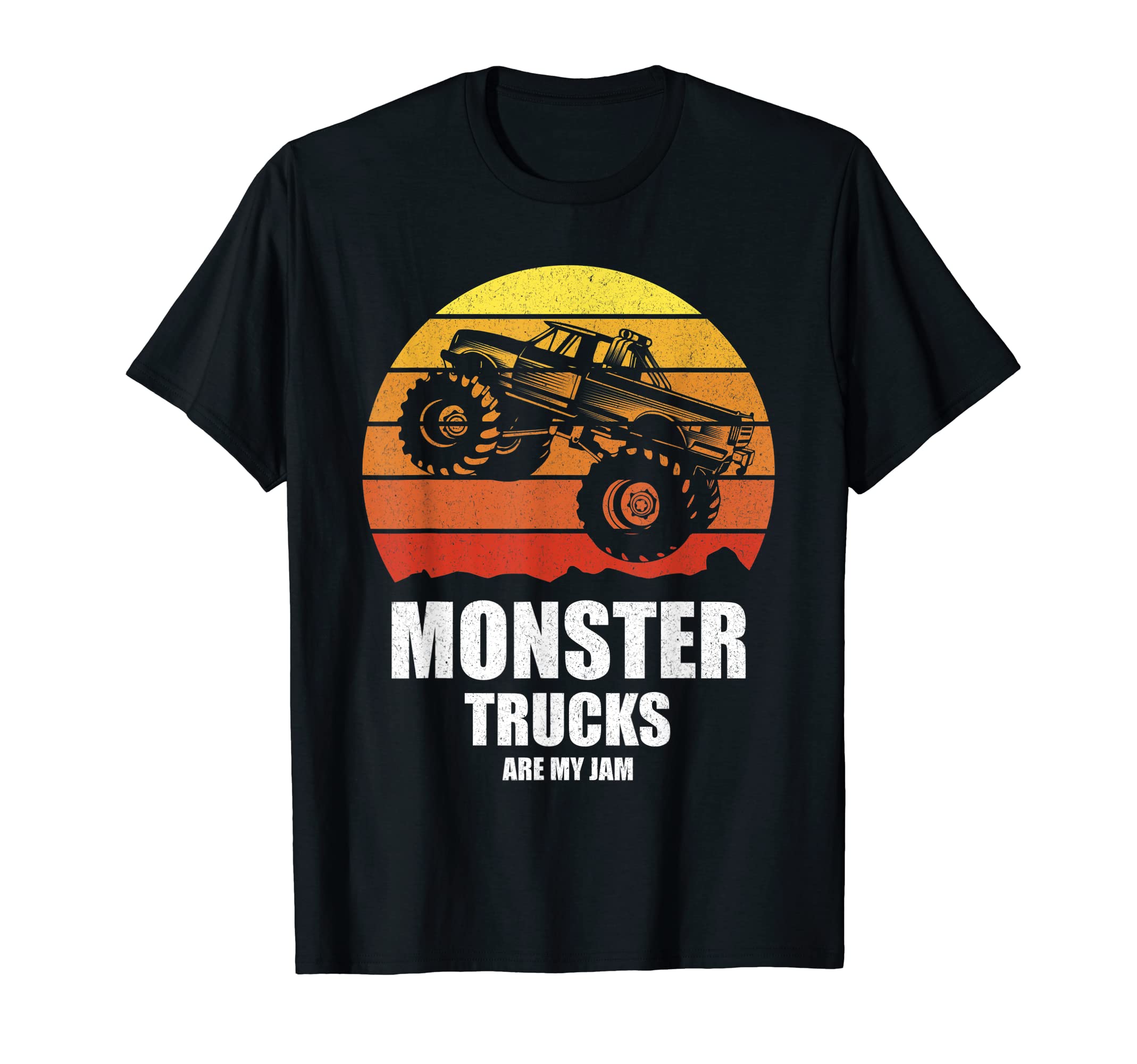 

Monster Trucks Are My Jam Shirt, Funny Monster Truck Engine T-Shirt