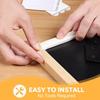12 Pairs Heavy Duty Picture Hanging Strips Damage Free Wall Fasteners Strips For Photo Frame Hanging Sticky Tape