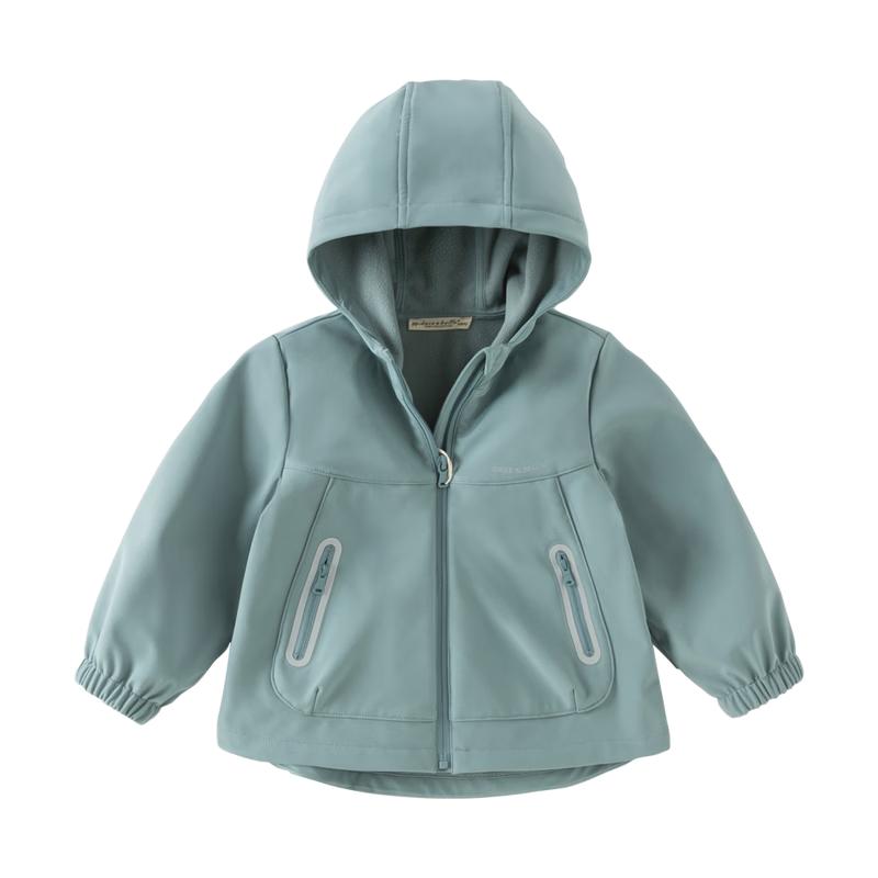 DAVE & BELLA Kids' Waterproof Windbreaker Jacket