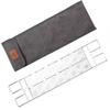 CAMPING MOON Bonfire Grill, Stainless Steel Grates, 6 Round Bar, Bonfire Grates, Canvas Case Included, MTG-CB