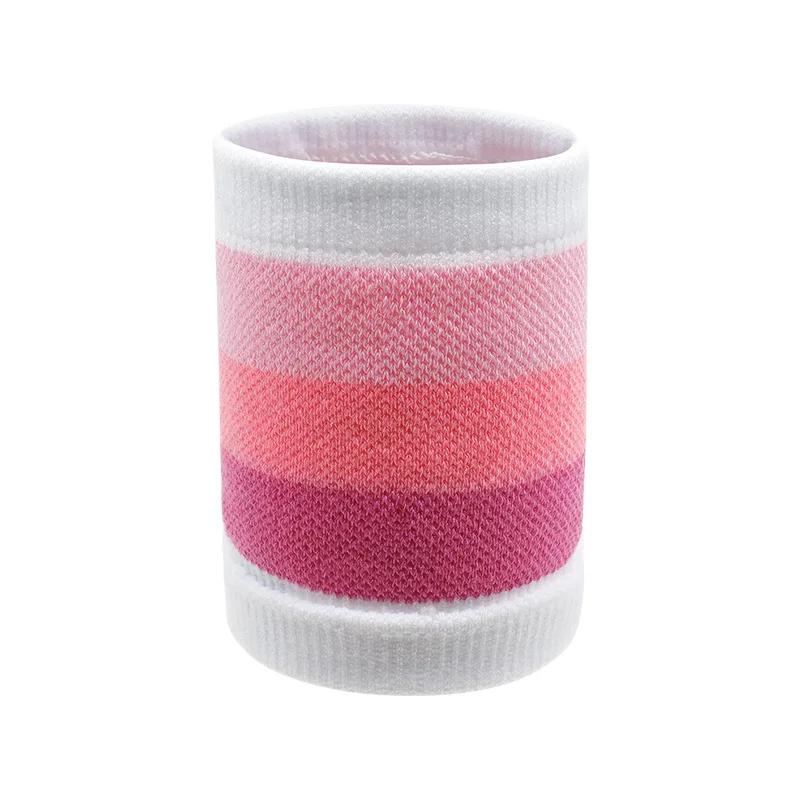 Sports wristband, sweat absorbing, breathable, men s and women s running, dopamine colored thin basketball wristband