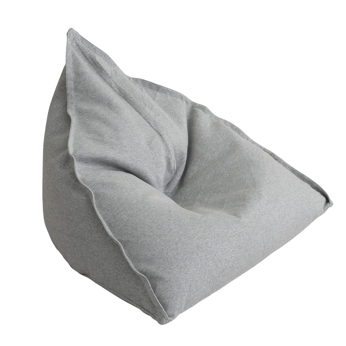 

EMOOR Posture Support Sofa Bead Cushion, Medium, Knit Light Gray, Made in Japan, 3mm Beads, Washable Cover, Backrest, Shape Retention