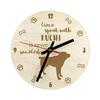 Kuchi Dog, Afghan Shepherd, Sage Jangi – Clock with a Dog, Wooden Clock |